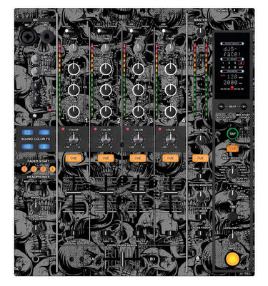 Pioneer DJ DJM 800 Skin Skull